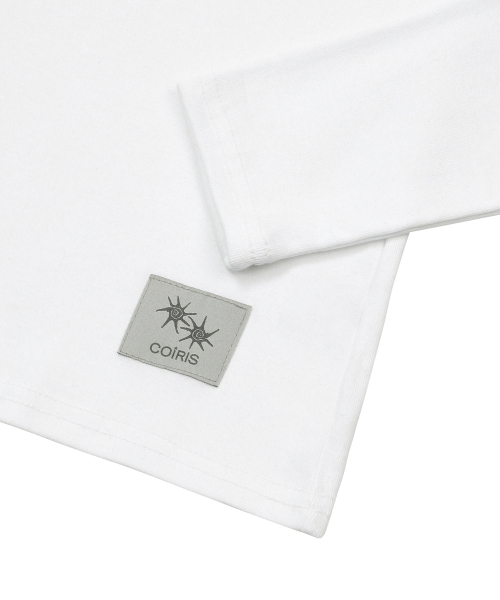 COIRIS(コイリス)の「デルキ ミディ ロングスリーブTシャツ (4カラー)(Tシャツ/カットソー・レディース・グレー/ホワイト/ブラック/ベージュ・FREE)」の11枚目の写真