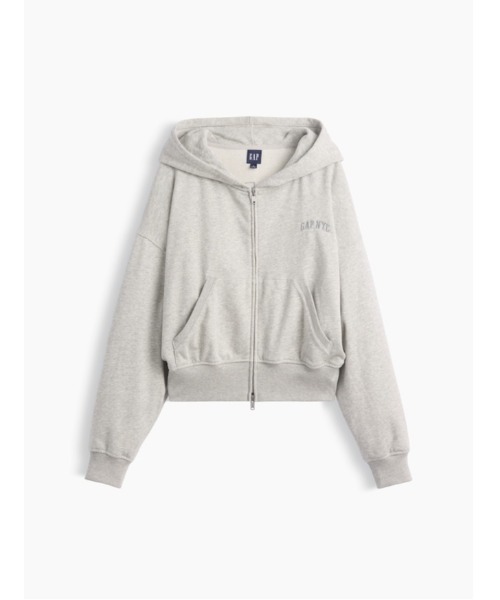 フレンチテリー GAP NYC オーバーサイズ ジップアップパーカー