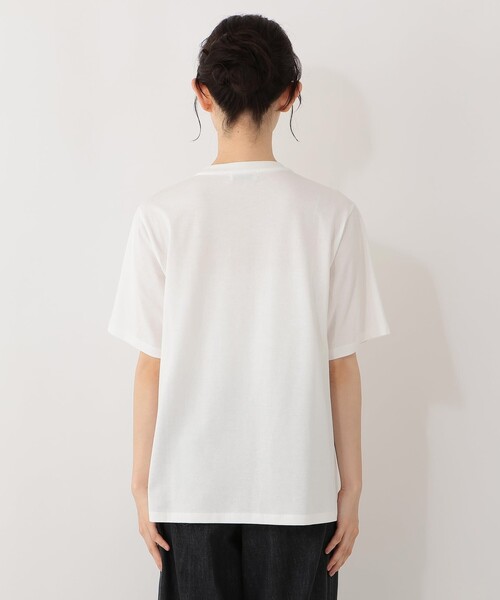 Afternoon Tea(アフタヌーンティー)の「プリントTシャツ/miyo tsuchiya(Tシャツ/カットソー・レディース・オフホワイト・MEDIUM)」の2枚目の写真