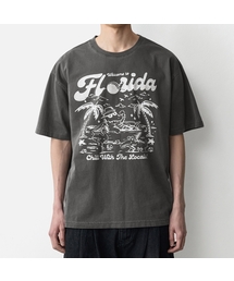 ピグメントグラフィック半袖Tシャツ -チャコール (LRBMCTR700M)