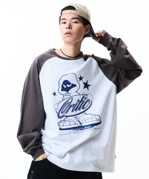 CRITIC(クリティック)の「DEVILBOY LONG SLEEVE T-SHIRTS CHARCOAL(Tシャツ/カットソー・レディース・その他・LARGE)」の1枚目の写真