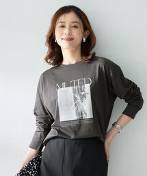 【ロゴ・プリント】フォトグラフィックロンT