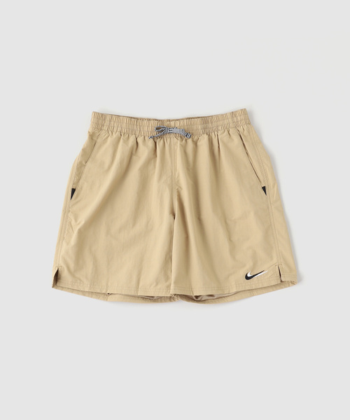 NIKE(ナイキ)の「NIKE / ナイキ ソリッドアイコン7 ボレーショーツ(その他パンツ・メンズ・グレー/ベージュ/ネイビー/ブラック・SMALL/MEDIUM/LARGE/X-LARGE/XX-LARGE)」の1枚目の写真