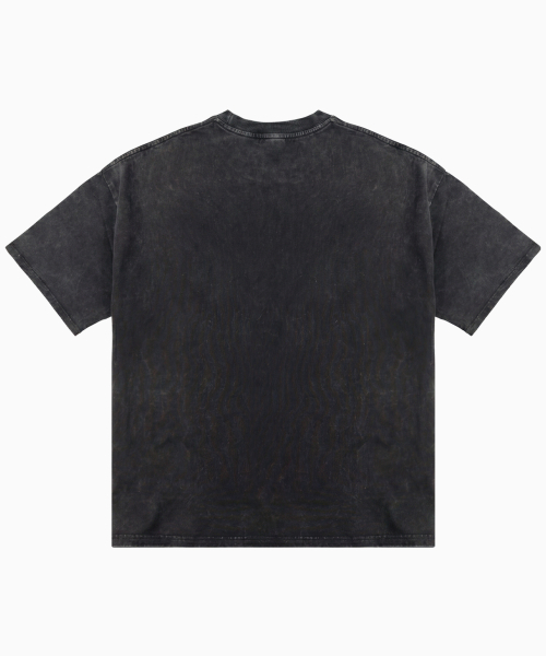 MOON FAIRY（ムーンフェアリー）の「UNIT ピグメント半袖Tシャツ[ブラック]（Tシャツ/カットソー・レディース・その他・LARGE/MEDIUM/SMALL/X-LARGE）」の3枚目の写真
