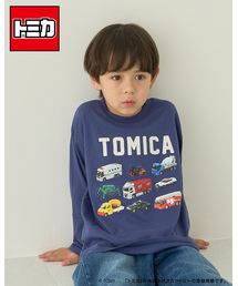b・ROOM（ビールーム）の「【トミカ】写真プリントTシャツ（Tシャツ/カットソー・キッズ）」