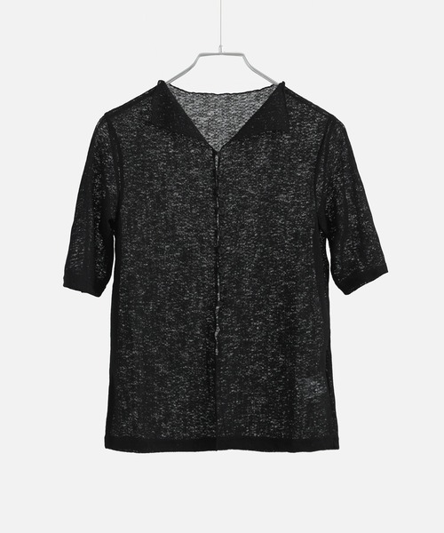 Fashion Letter(ファッションレター)の「カットレース ハーフスリーブ シアーカーディガン(カーディガン/ボレロ・レディース・ブラック/ピンク/ライトブルー/ホワイト・M)」の18枚目の写真