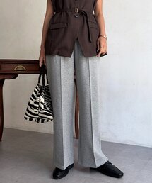 ラメ裏毛パンツ