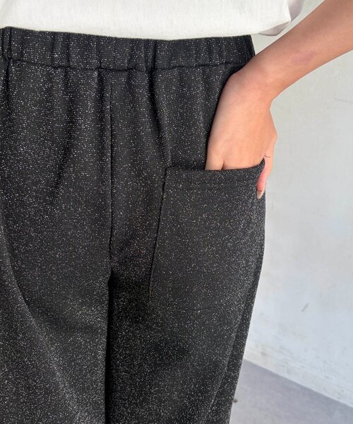 Chez toi(シェトワ)の「ラメ裏毛パンツ(その他パンツ・レディース・ブラック/グレー・FREE)」の18枚目の写真