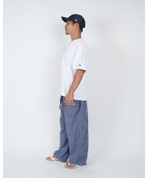 #Re:room(リルーム)の「ブーケクラブカラープリントTシャツ(Tシャツ/カットソー・メンズ・ホワイト/ライトブラック・S-M)」の7枚目の写真