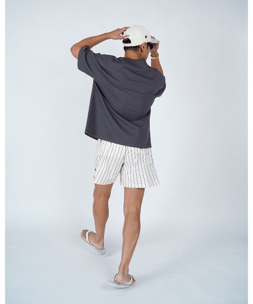 #Re:room(リルーム)の「ブーケクラブカラープリントTシャツ(Tシャツ/カットソー・メンズ・ホワイト/ライトブラック・S-M)」の16枚目の写真