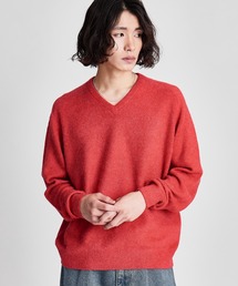 SINSS（シンス）の「Fox blend V-neck knit / フォックスブレンドVネックニット（ニット/セーター）」