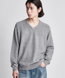 SINSS（シンス）の「Fox blend V-neck knit / フォックスブレンドVネックニット（ニット/セーター）」