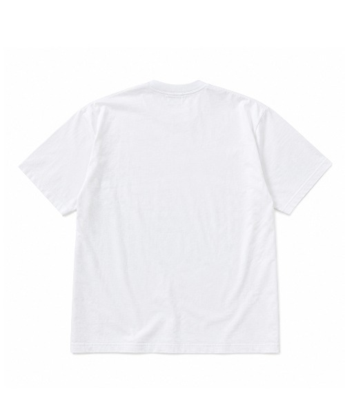 FreeZone(フリーゾーン)の「手描き風フラワー&ロゴプリントオーバーサイズTシャツ(Tシャツ/カットソー・メンズ・ホワイト/グレー・F)」の9枚目の写真