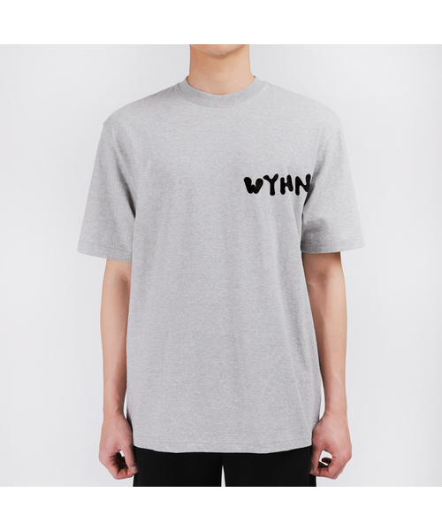 WHYN(ワイエヌ)の「活気ある半袖Tシャツ F05BRD_WBX11060(Tシャツ/カットソー・メンズ・ブラック/ブルー/ホワイト/グレー系その他・L/S/XL/M)」の1枚目の写真