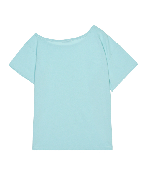 NICK&NICOLE(ニックアンドニコール)の「CROSS OFF オフショルダートップ(グリーン)(Tシャツ/カットソー・レディース・その他・FREE)」の2枚目の写真