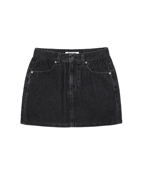 LOTSYOU(ロッツユー)の「lotsyou_Vivian Corduroy Skirt Black(スカート・レディース・その他・SMALL/MEDIUM)」の1枚目の写真