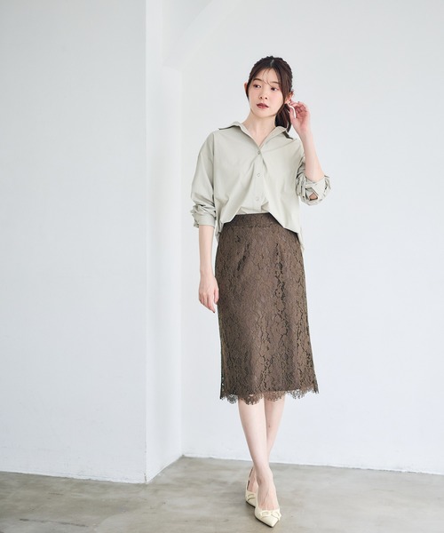12Twelve Agenda（トゥエルブ　アジェンダ）の「高機能ベーシックシャツ（シャツ/ブラウス・レディース・オフホワイト・M）」の14枚目の写真