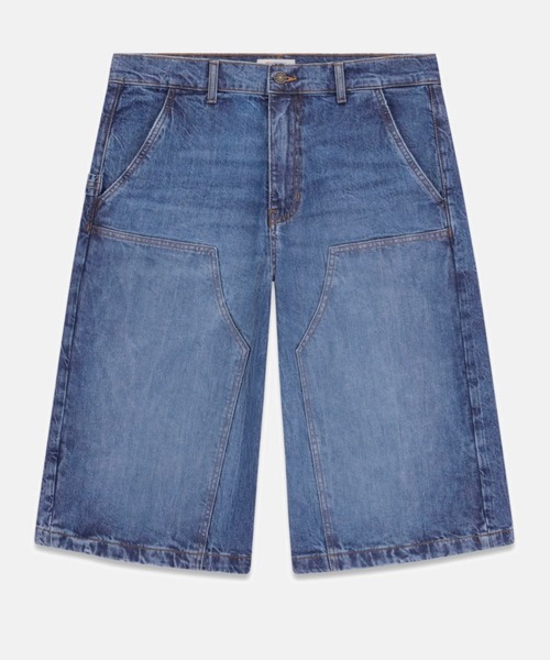 GUESS JEANS(ゲスジーンズ)の「GUESS JEANS Skater Short デニムパンツ ショーツ(デニムパンツ・メンズ・ライトインディゴブルー・32inch/30inch/29inch)」の5枚目の写真
