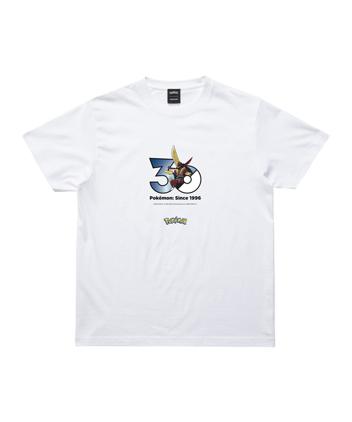 ZOZOSPOT(ゾゾスポット)の「Pokemon 30th Anniversary 1025 T-shirt 「ドドゲザン」(Tシャツ/カットソー・レディース・ホワイト・160cm/150cm/140cm/130cm/120cm/110cm/100cm/XXX-LARGE/XX-LARGE/X-LARGE/LARGE/MEDIUM/SMALL)」の1枚目の写真