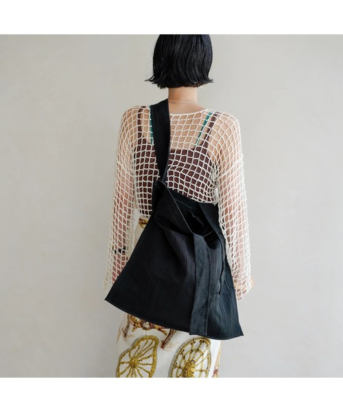 CONZ(コンズ)の「MARY INSIDE OUT TOTE L(トートバッグ・メンズ・ブラウン/ブラック・FREE)」の5枚目の写真