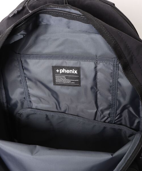 +phenix(プラスフェニックス)の「【+phenix/プラスフェニックス】DUO BACKPACK(バックパック/リュック・メンズ・グレー・FREE)」の4枚目の写真