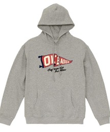 Ol' Basics（オール・ベーシックス） プルパーカー スウェット フラッグイラスト ロゴ プリント 裏毛 トップス メンズ ユニセックス