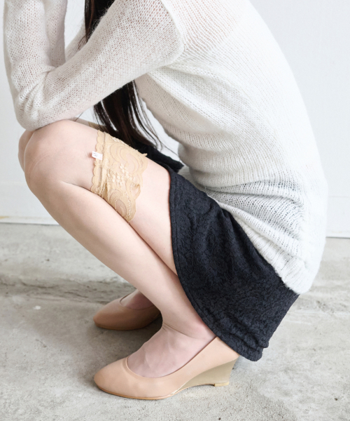 REISE MIYA（レイズミヤ）の「SARA レース 2WAY パンツスカート [BLACK]（その他パンツ・レディース・その他・OS）」の2枚目の写真