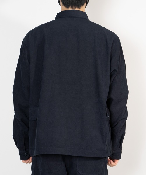 DAIWA PIER39（ダイワピア39）の「TECH FLYING SHIRT CORDUROY BE-87026W（ブルゾン・メンズ・ネイビー/グリーン・SMALL/X-LARGE/LARGE/MEDIUM）」の7枚目の写真
