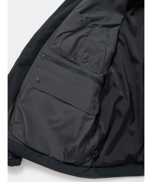 DAIWA PIER39（ダイワピア39）の「TECH FLYING SHIRT CORDUROY BE-87026W（ブルゾン・メンズ・ネイビー/グリーン・SMALL/X-LARGE/LARGE/MEDIUM）」の15枚目の写真