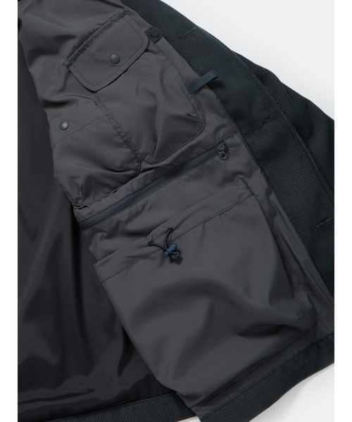 DAIWA PIER39（ダイワピア39）の「TECH FLYING SHIRT CORDUROY BE-87026W（ブルゾン・メンズ・ネイビー/グリーン・SMALL/X-LARGE/LARGE/MEDIUM）」の16枚目の写真