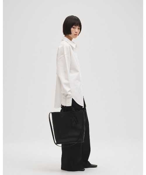 TODAYFUL（トゥデイフル）の「Cottontwill Over Shirts（シャツ/ブラウス・レディース・ホワイト/ブラック・FREE）」の16枚目の写真