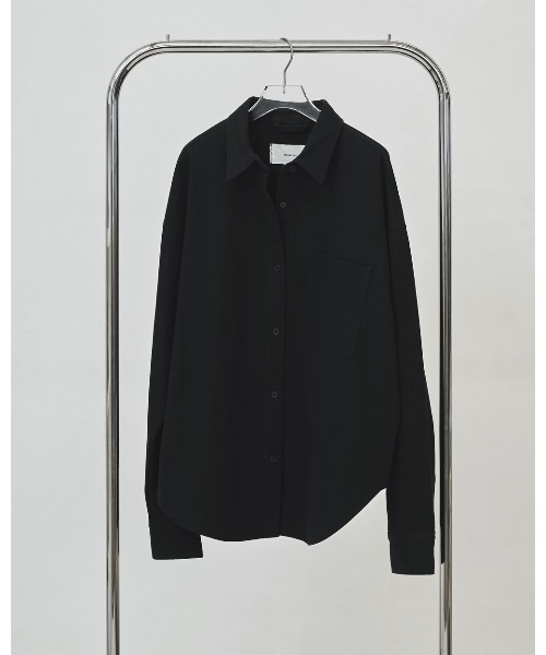TODAYFUL（トゥデイフル）の「Cottontwill Over Shirts（シャツ/ブラウス・レディース・ホワイト/ブラック・FREE）」の9枚目の写真