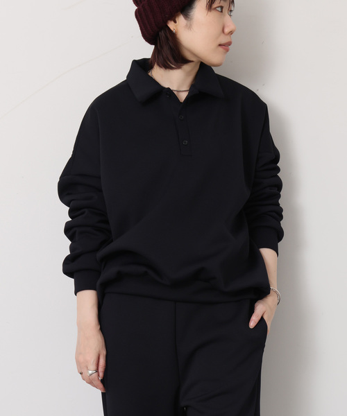 JOURNAL STANDARD LUXE（ジャーナルスタンダード　ラックス）の「ハニカム プルオーバー（その他トップス・レディース・ブラウン/ネイビー・FREE）」の11枚目の写真