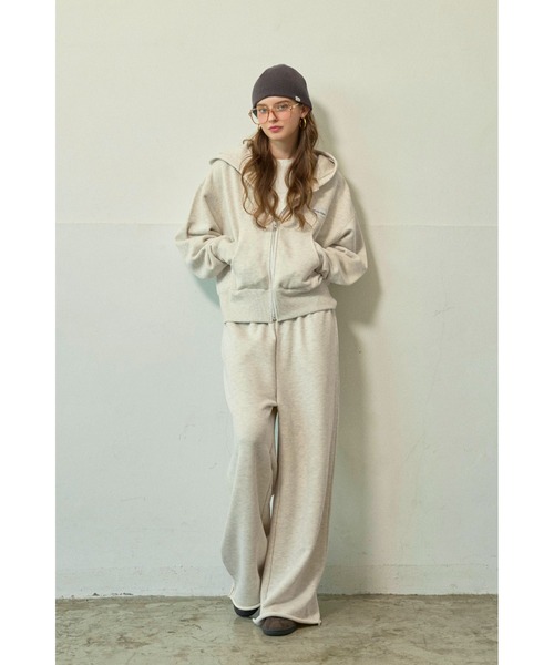 Pigment Woven Label Logo Sweat Pants /ピグメントスウェットパンツ