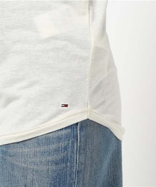HILFIGER DENIM（ヒルフィガーデニム）の「Naps cn tee ns 25（Tシャツ/カットソー・レディース・ホワイト・MEDIUM/X-SMALL/SMALL）」の8枚目の写真