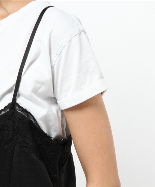 MOUSSY(マウジー)の「LACE LONG OPF(ワンピース・レディース・ネイビー/ブラック・1/2)」の8枚目の写真