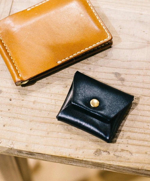 DURAM FACTORY（ドゥラムファクトリー）の「DURAM ドゥラム レザー コインケース コンパクト ミニ財布 小銭入れ（コインケース・メンズ・グリーン/ネイビー/ナチュラル/レッド/ブラウン/ブラック・FREE）」の10枚目の写真