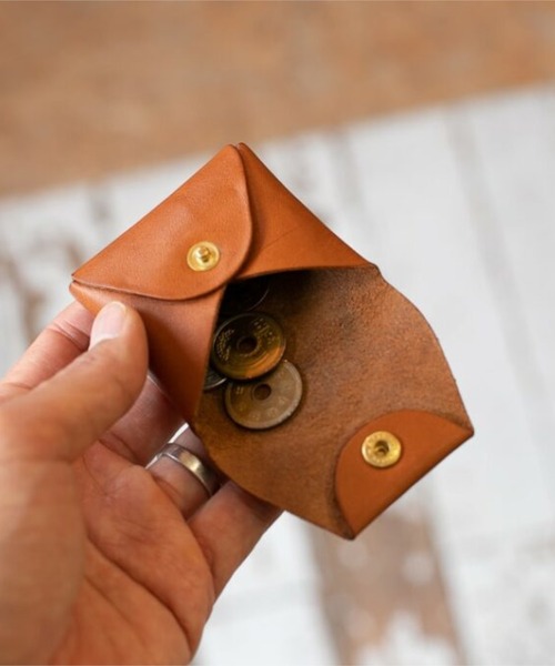 DURAM FACTORY（ドゥラムファクトリー）の「DURAM ドゥラム レザー コインケース コンパクト ミニ財布 小銭入れ（コインケース・メンズ・グリーン/ネイビー/ナチュラル/レッド/ブラウン/ブラック・FREE）」の8枚目の写真