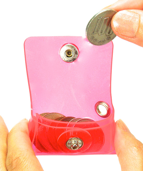 SALLIES（サリーズ）の「SALLIES / Pocket PAL ミニマル ウォレット（コインケース・メンズ・ブラウン/ピンク/グリーン/オレンジ/グレー/ブルー/イエロー/その他・ONE SIZE）」の11枚目の写真