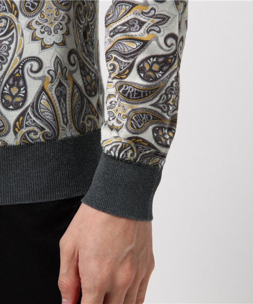 Pretty Green（プリティーグリーン）の「JOHN SMEDLEY LS ペイズリー 