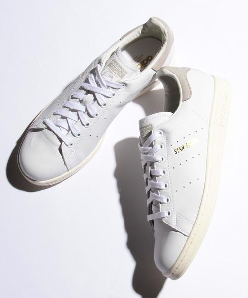 adidas Originals（アディダスオリジナルス）の「＜adidas Originals（アディダス）＞∴ Stan Smith/スニーカー ◆（スニーカー・レディース・ライトグレー/ネイビー・24.0cm/22.5cm/24.5cm/23.0cm/25.0cm/23.5cm）」の2枚目の写真