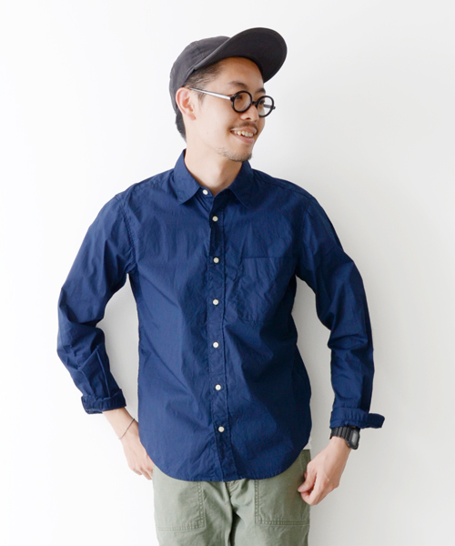URBAN RESEARCH DOORS MENS(アーバンリサーチ ドアーズ メンズ)の「DOORS ブロードL/S SH(シャツ/ブラウス・メンズ・ネイビー/ホワイト/ボルドー/ブルー・LARGE/MEDIUM/SMALL)」の3枚目の写真