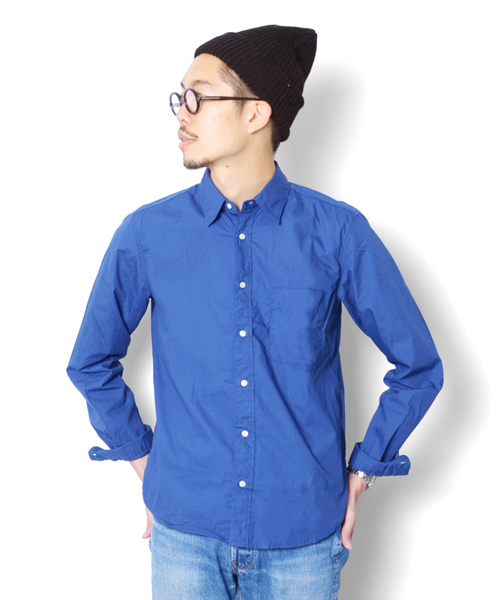URBAN RESEARCH DOORS MENS(アーバンリサーチ ドアーズ メンズ)の「DOORS ブロードL/S SH(シャツ/ブラウス・メンズ・ネイビー/ホワイト/ボルドー/ブルー・LARGE/MEDIUM/SMALL)」の1枚目の写真