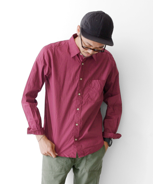 URBAN RESEARCH DOORS MENS(アーバンリサーチ ドアーズ メンズ)の「DOORS ブロードL/S SH(シャツ/ブラウス・メンズ・ネイビー/ホワイト/ボルドー/ブルー・LARGE/MEDIUM/SMALL)」の4枚目の写真