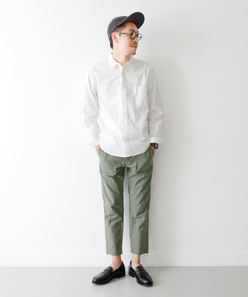 URBAN RESEARCH DOORS MENS(アーバンリサーチ ドアーズ メンズ)の「DOORS ブロードL/S SH(シャツ/ブラウス・メンズ・ネイビー/ホワイト/ボルドー/ブルー・LARGE/MEDIUM/SMALL)」の7枚目の写真