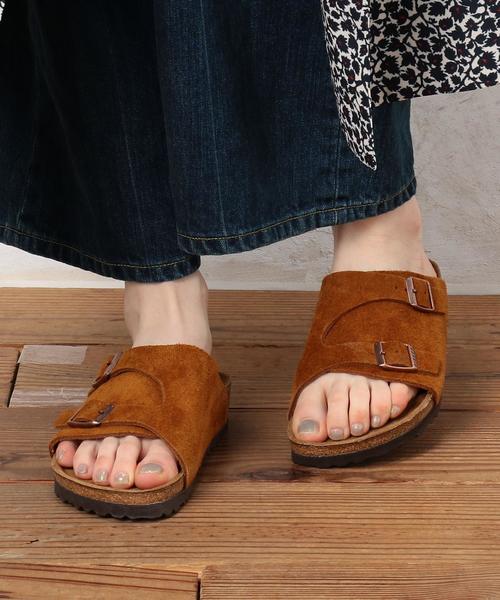 BIRKENSTOCK（ビルケンシュトック）の「[ビルケンシュトック]BIRKEN ZURICH CB サンダル ◆（サンダル・レディース・ブラック/ブラウン・36/35/37）」の4枚目の写真