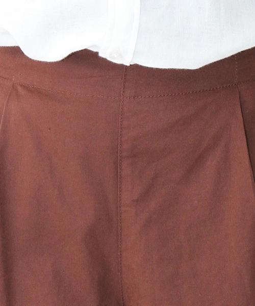 coen(コーエン)の「【『LEE』7月号掲載】綿麻イージーワイドパンツ(その他パンツ・レディース・ダークブラウン/オリーブ・MEDIUM/LARGE/SMALL)」の5枚目の写真