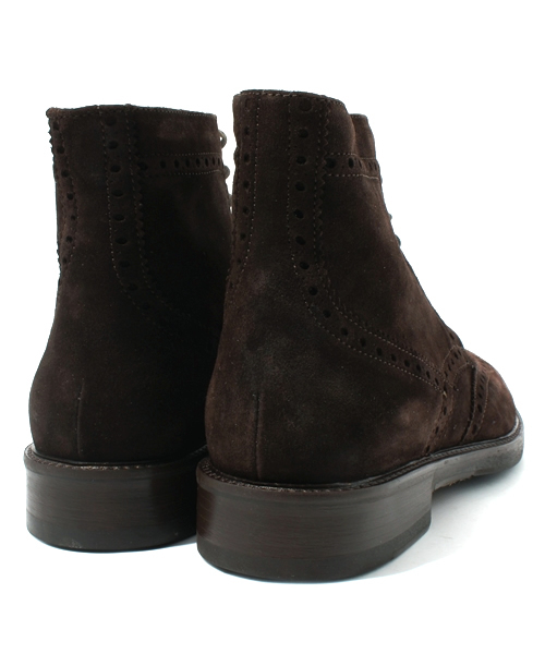 BEAUTY&YOUTH UNITED ARROWS（ビューティーアンドユースユナイテッドアローズ）の「BYitaly スウェード ウィングチップ ◆（ブーツ・メンズ・ブラック/ダークブラウン・40/41/42）」の5枚目の写真