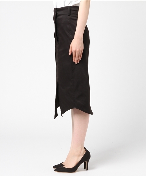 Prefer SHIPS（プリファーシップス）の「Prefer SHIPS: カーゴライクスカート（スカート・レディース・ブラック/オリーブ・36/38）」の4枚目の写真