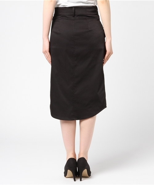 Prefer SHIPS（プリファーシップス）の「Prefer SHIPS: カーゴライクスカート（スカート・レディース・ブラック/オリーブ・36/38）」の5枚目の写真